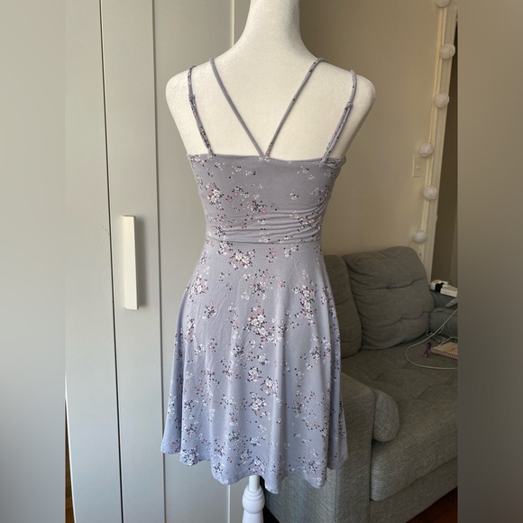 Garage Dress XS purple-gray spaghetti straps - Picture 3 of 8